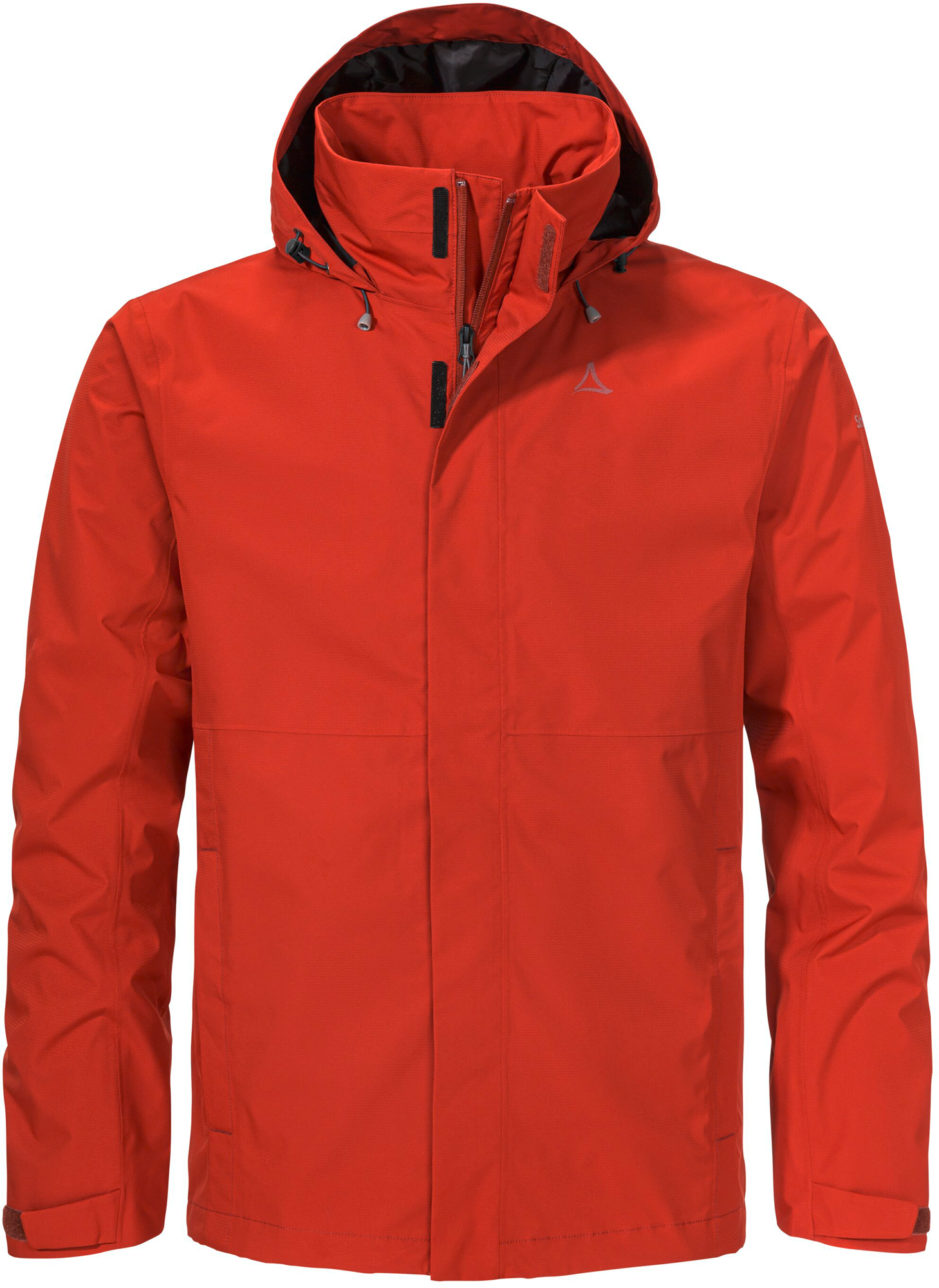 Schöffel Gmund M Herren Regenjacke rot 54 - Herrenjacken