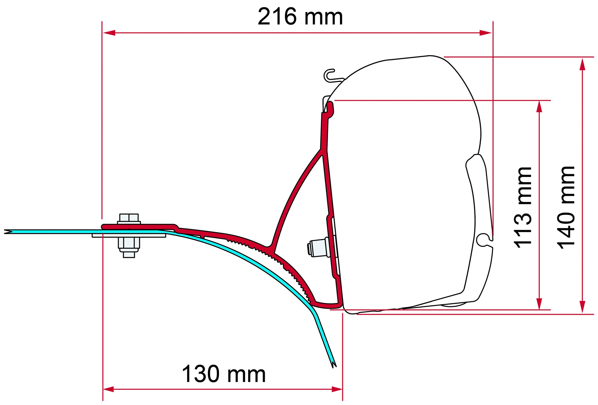 Fiamma Kit Ducato Roof Rack