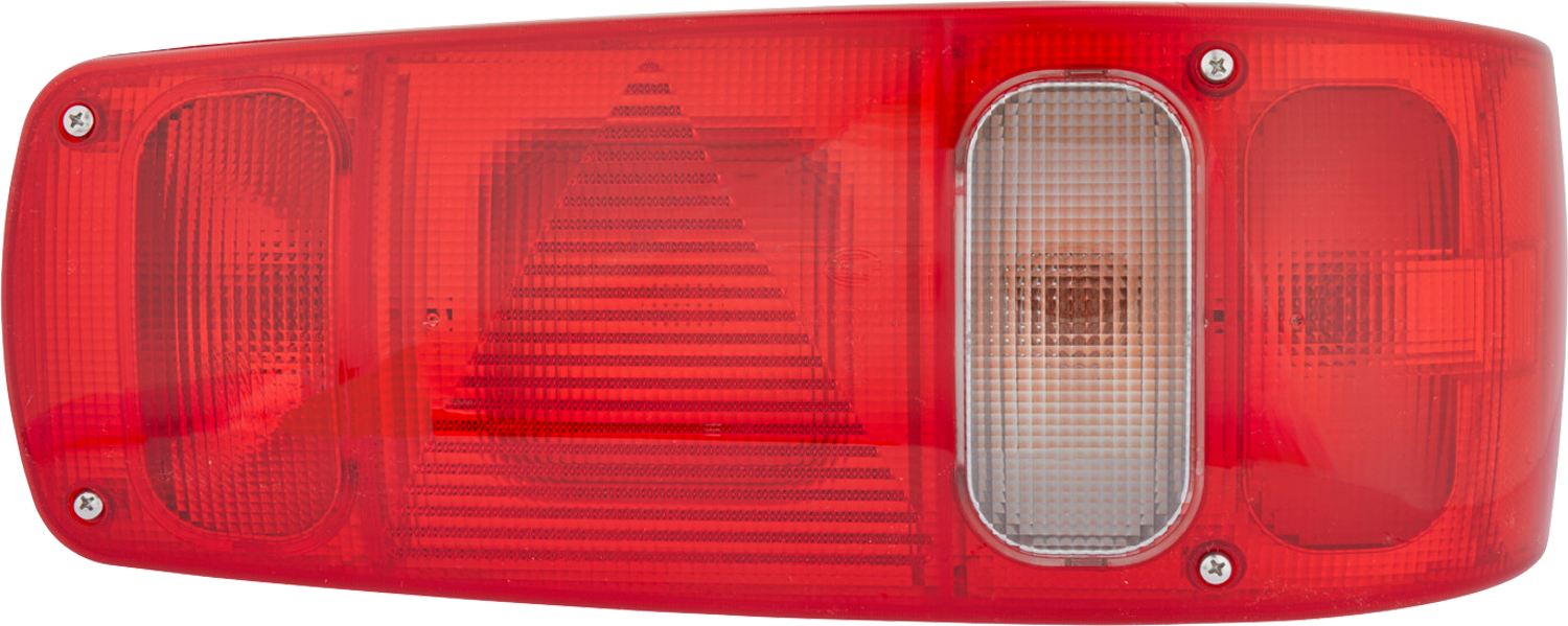 Hella Heckleuchte Caraluna I für Anhänger rechts mit Rückstrahllicht / Rückfahrlicht / Seitenmarkierungslicht / Blinklicht / Bremslicht /