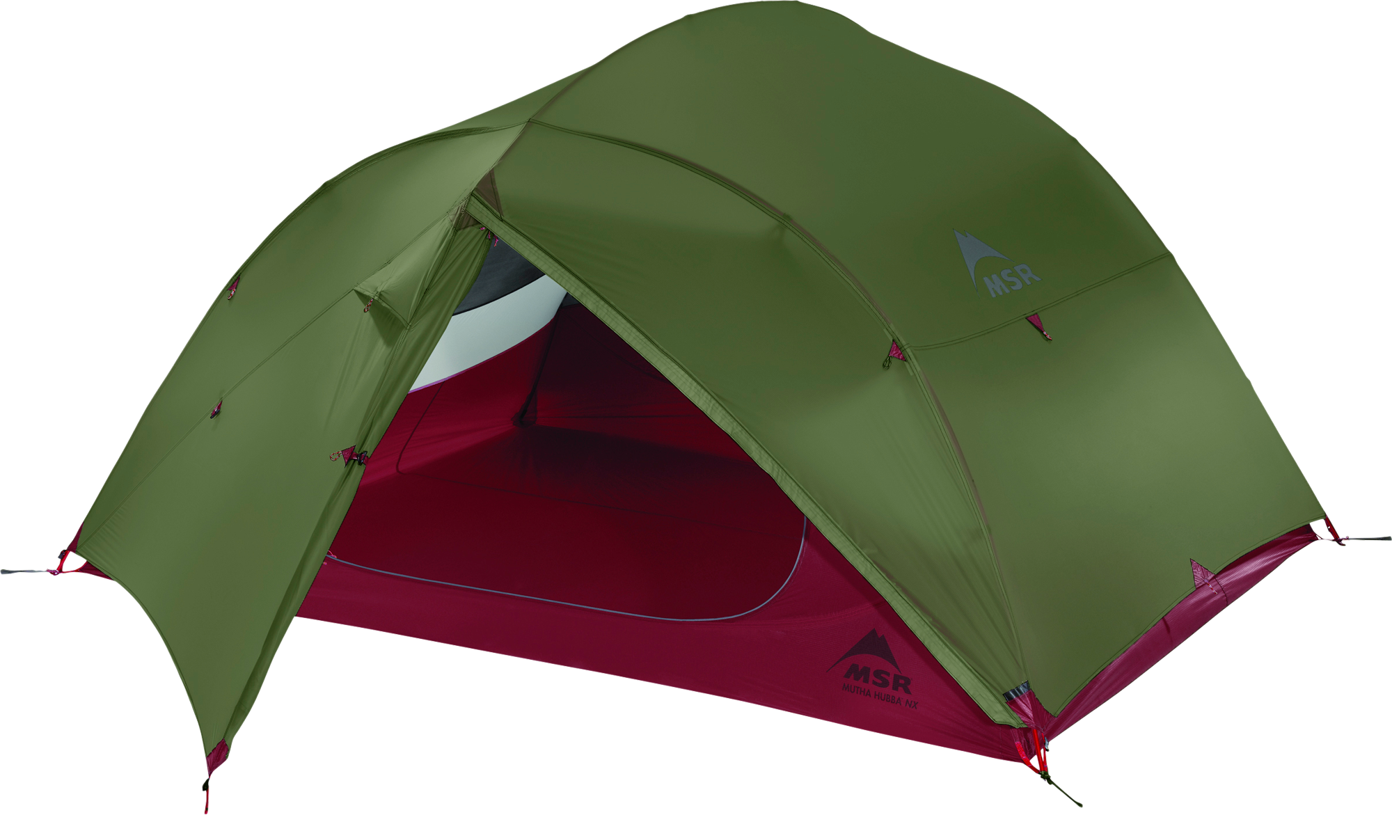 MSR Mutha Hubba NX V2 grün für 3 Personen - 3-Personen Zelte