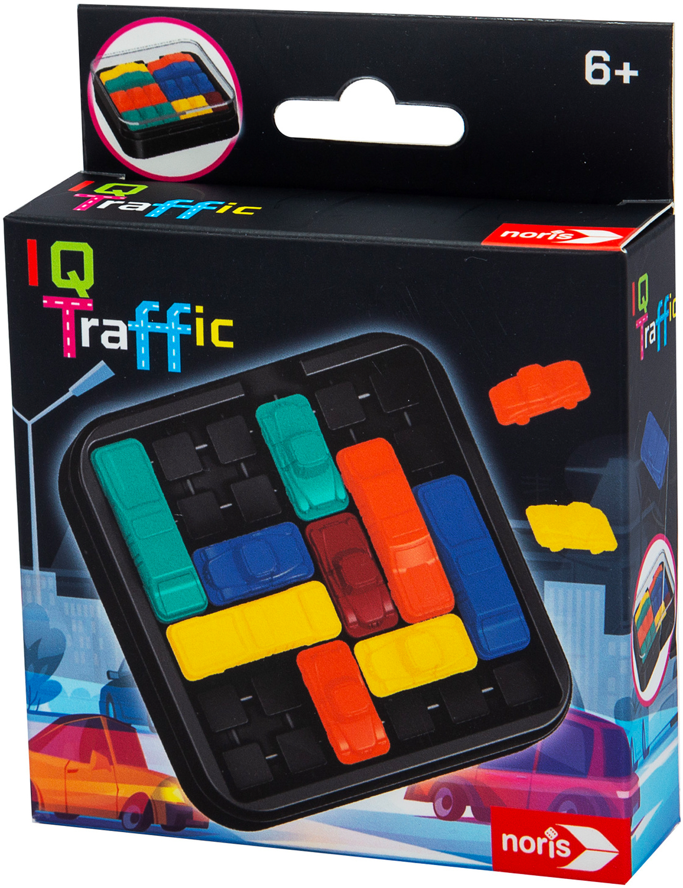Noris IQ Traffic kompaktes Logikspiel ab 6 Jahren