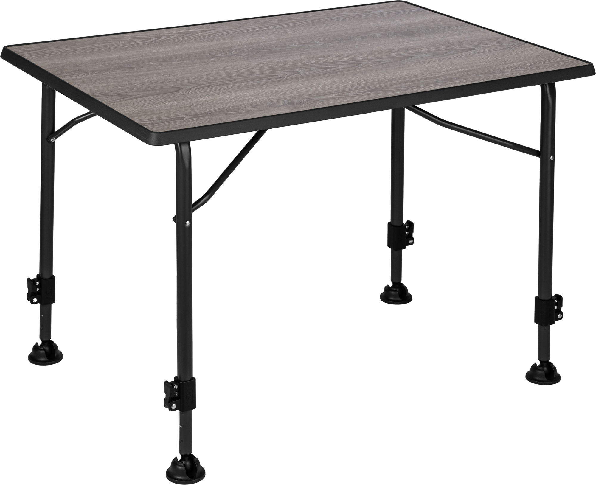 Brunner Linear Greywood Campingtisch klappbar grau 100 x 68 cm - Klapptische