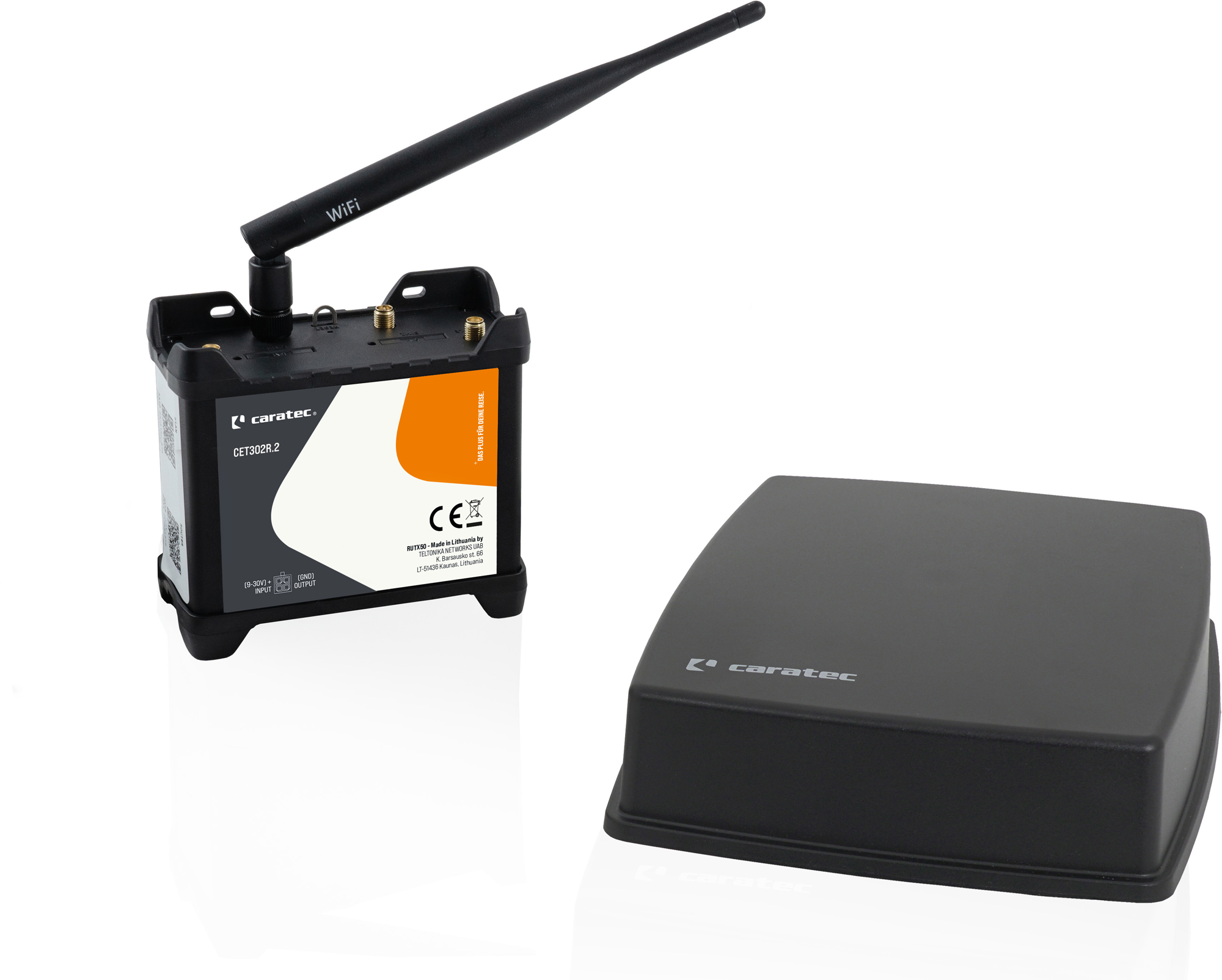 Caratec Electronics CET302R.2 Caravaning Routerset mit Dachantenne 4G LTE /