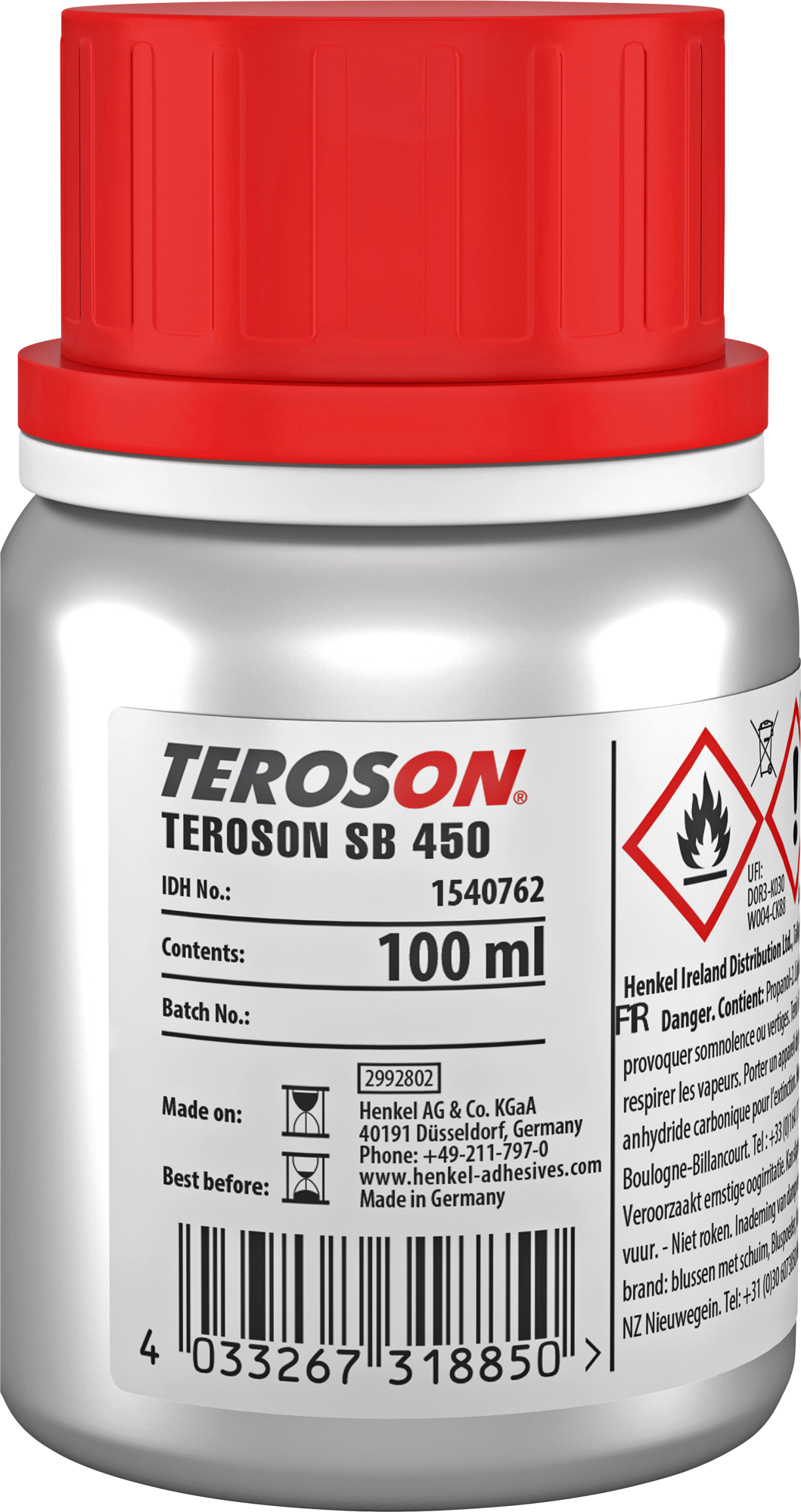 Teroson SB 450 Oberflächenreiniger Haftverbesserung 100