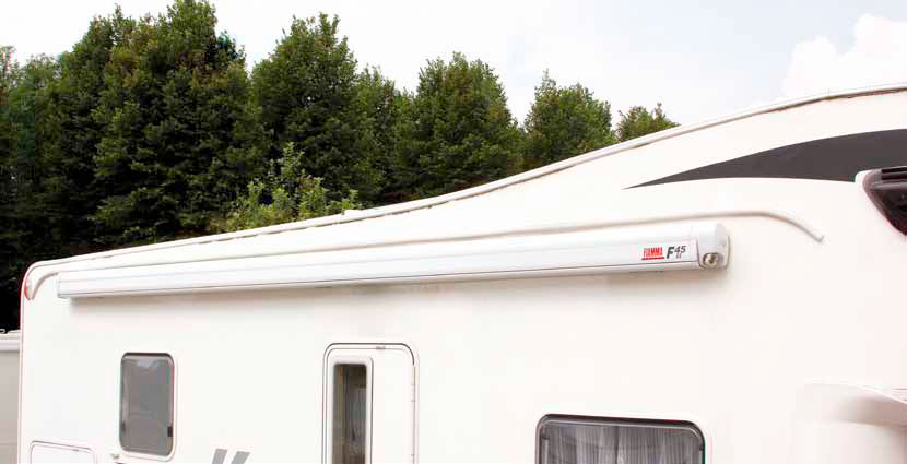 Fiamma Drip Stop Regenrinne 300 cm grau