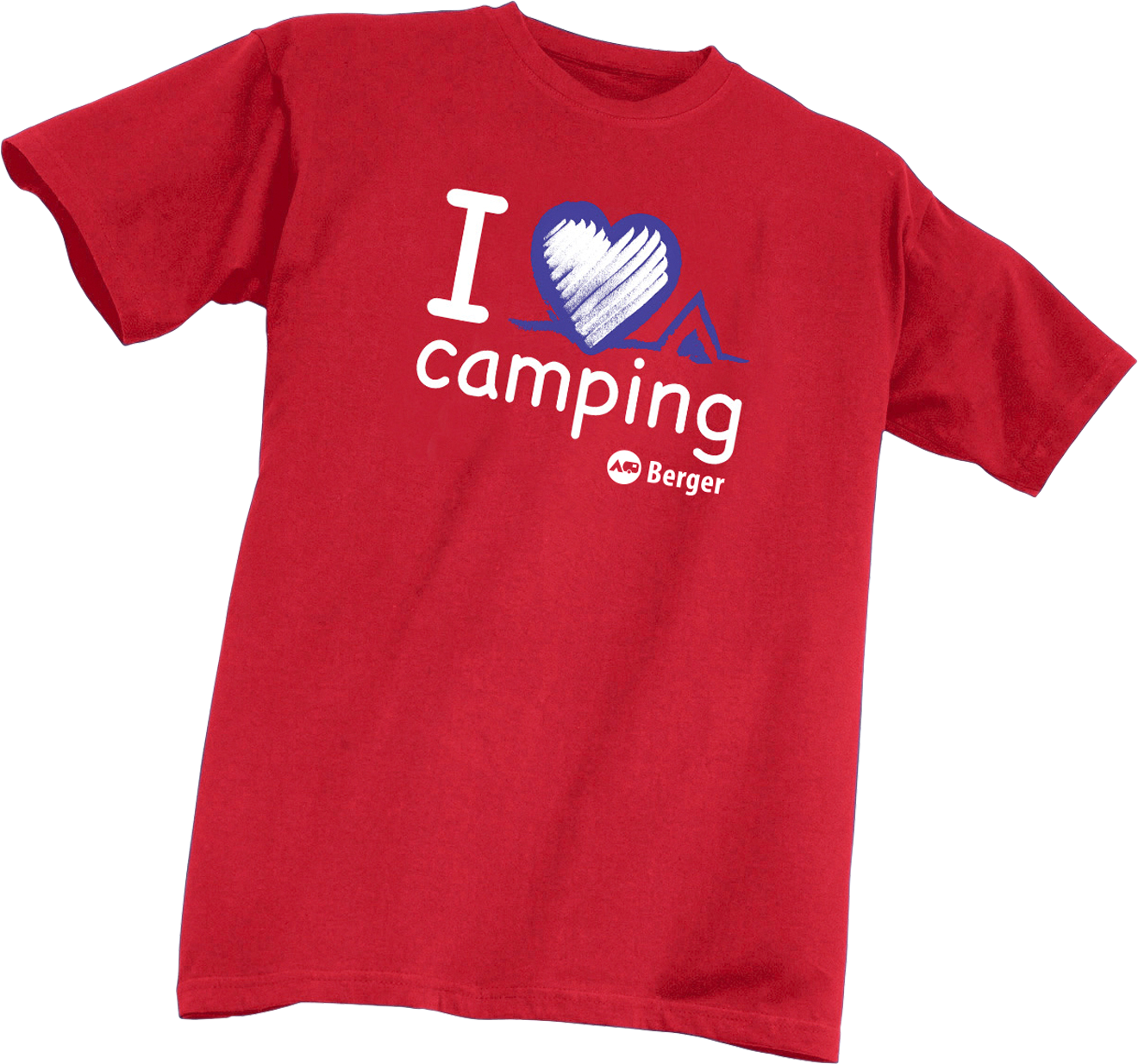 Berger Kinder-T-Shirt I love Camping | 04036231005893 Berger Kinder-T-Shirt I love Camping | 04036231005893