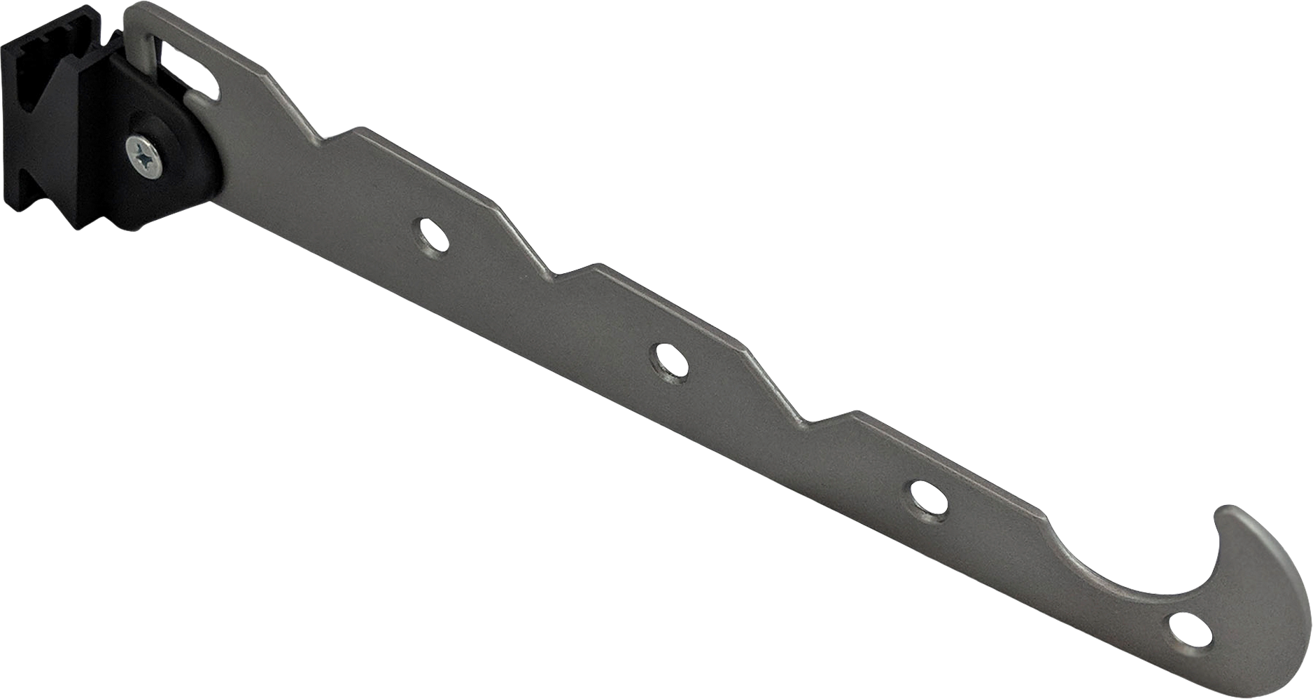  Multianker einklappbarer Kleiderhaken mit 4 Löchern und 4 Einkerbungen 