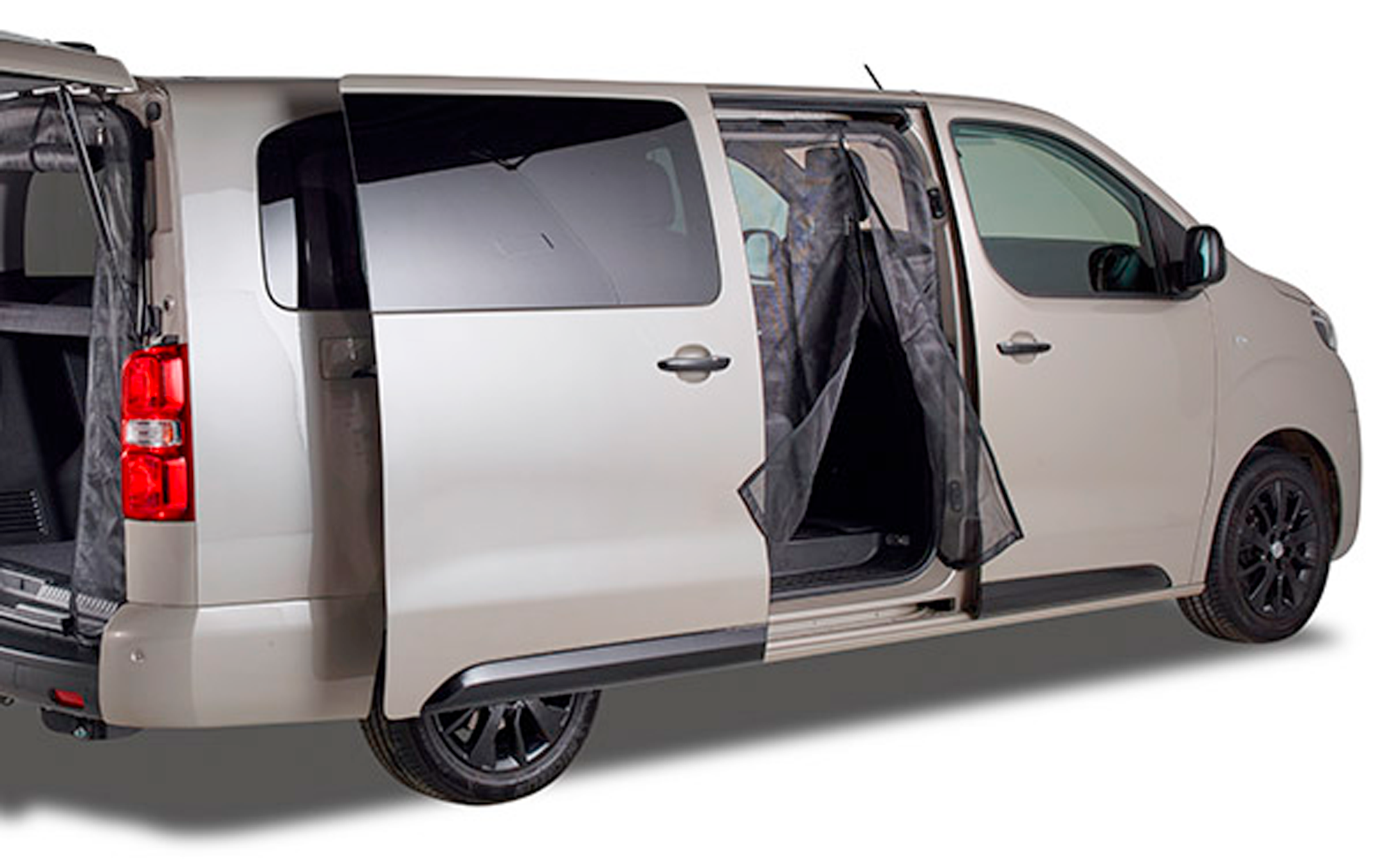 Mayr Planen VanQuito Moskitonetz Citroen Space Tourer / Toyota Proace / Peugeot Traveller Schiebetür ab 2014 standard - Türvorhänge & Fliegengitter