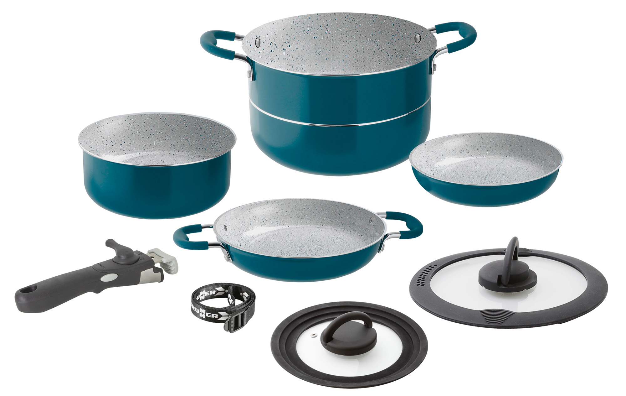 Brunner Carezza 7+1 Vacublock Kochtopfset 8-tlg. Ø
