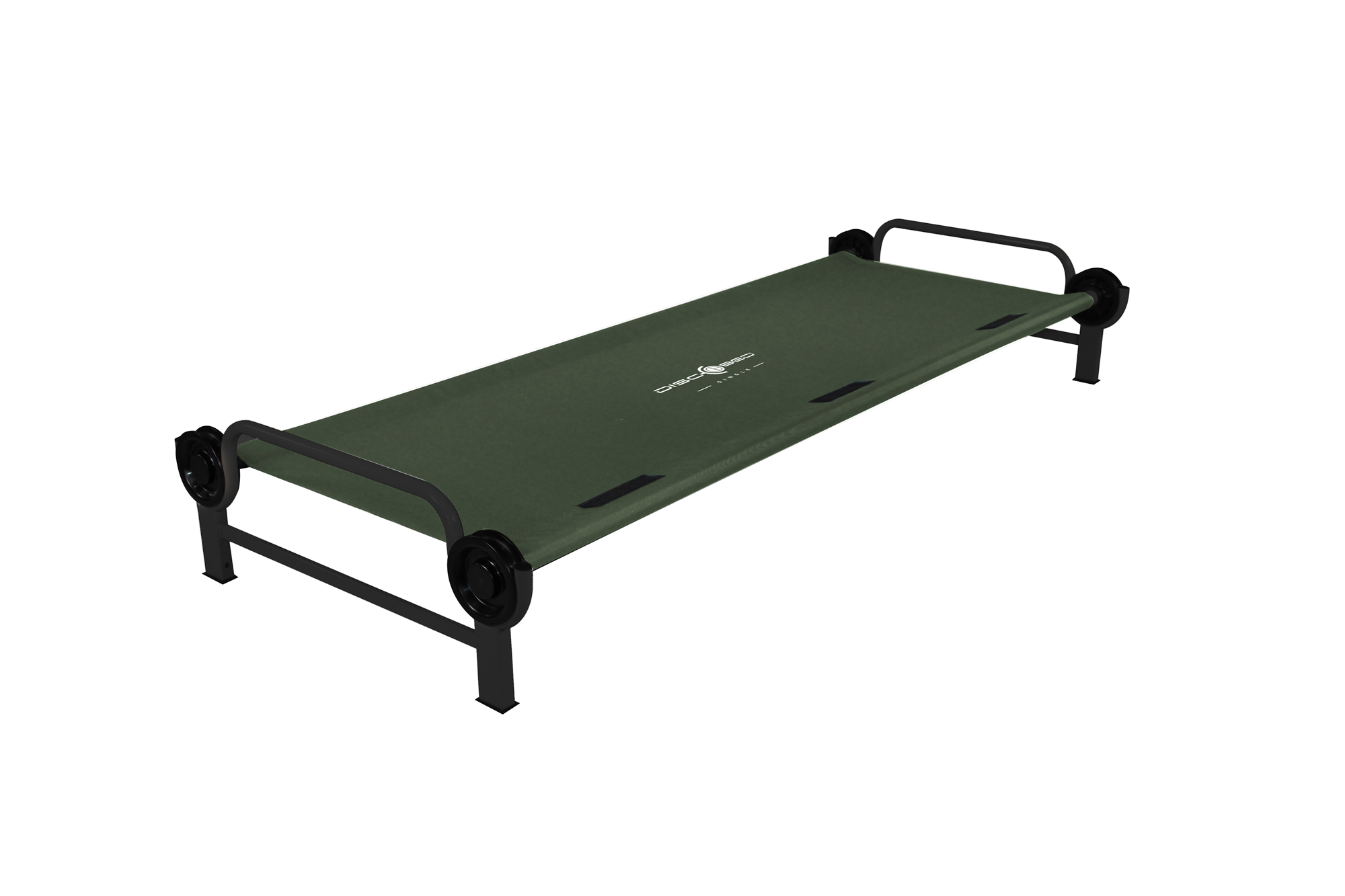 Disc-O-Bed Single L Outdoor- & Camping-Einzelbett olivgrün - Feldbetten