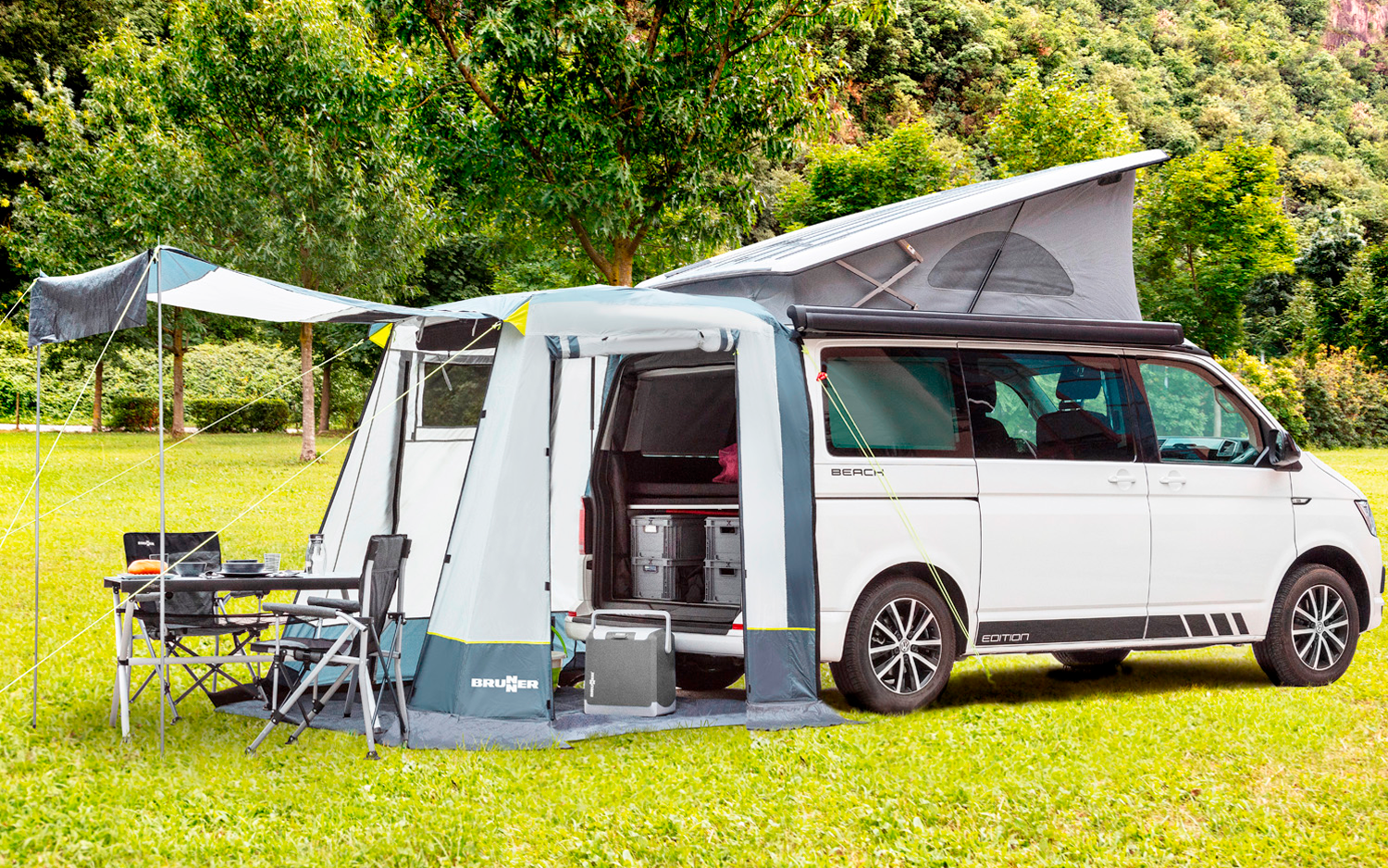 Brunner Comet Heckzelt für VW T5 /