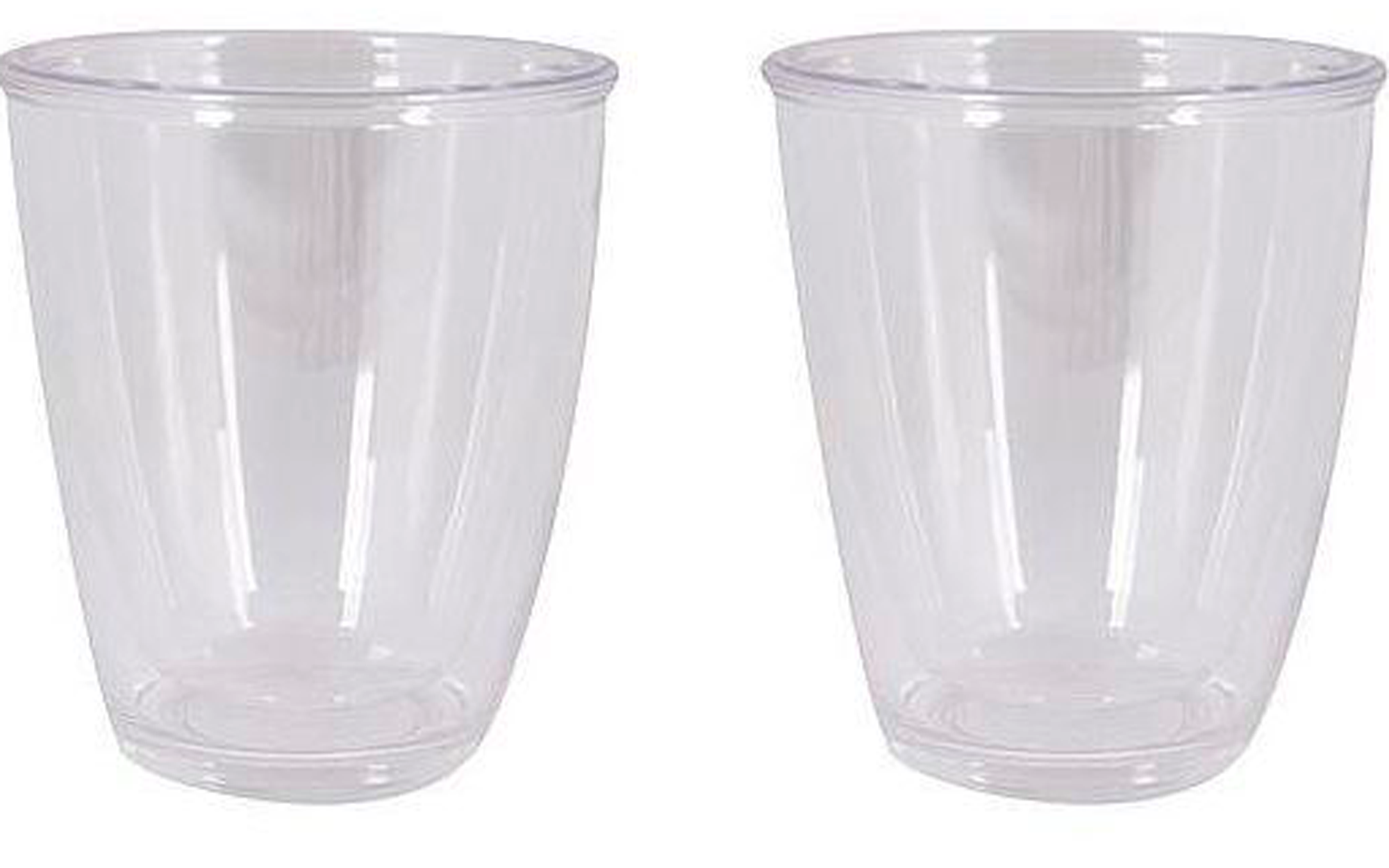 Bo-Camp Thermoglas doppelwandig 2 Stück 340 ml