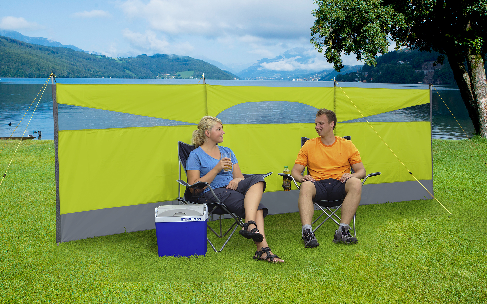 Berger Windschutz Screen Fritz Berger Campingbedarf