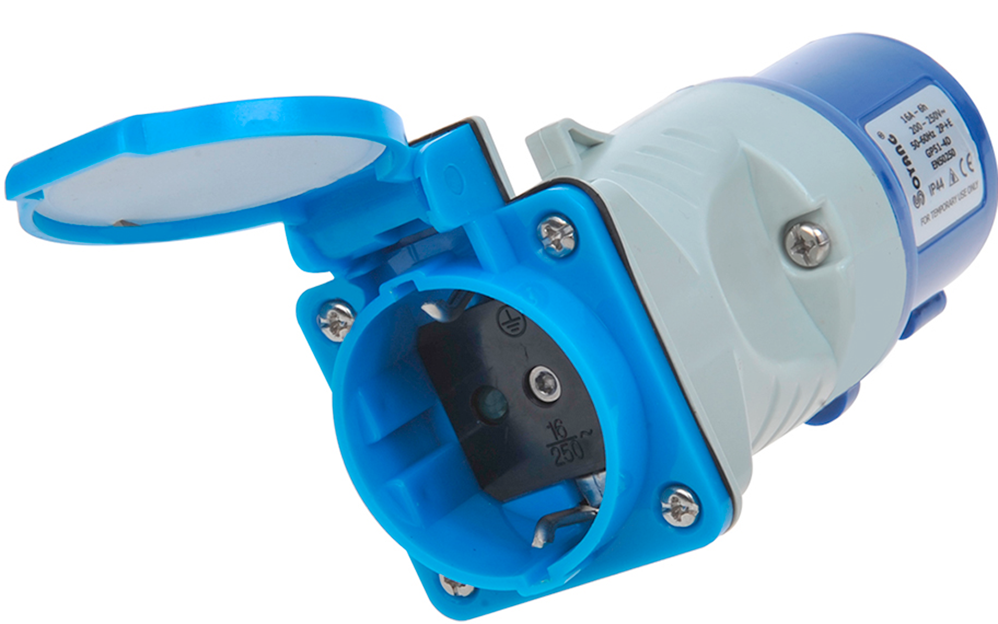 PAT Adapter Kupplung von CEE nach Schuko