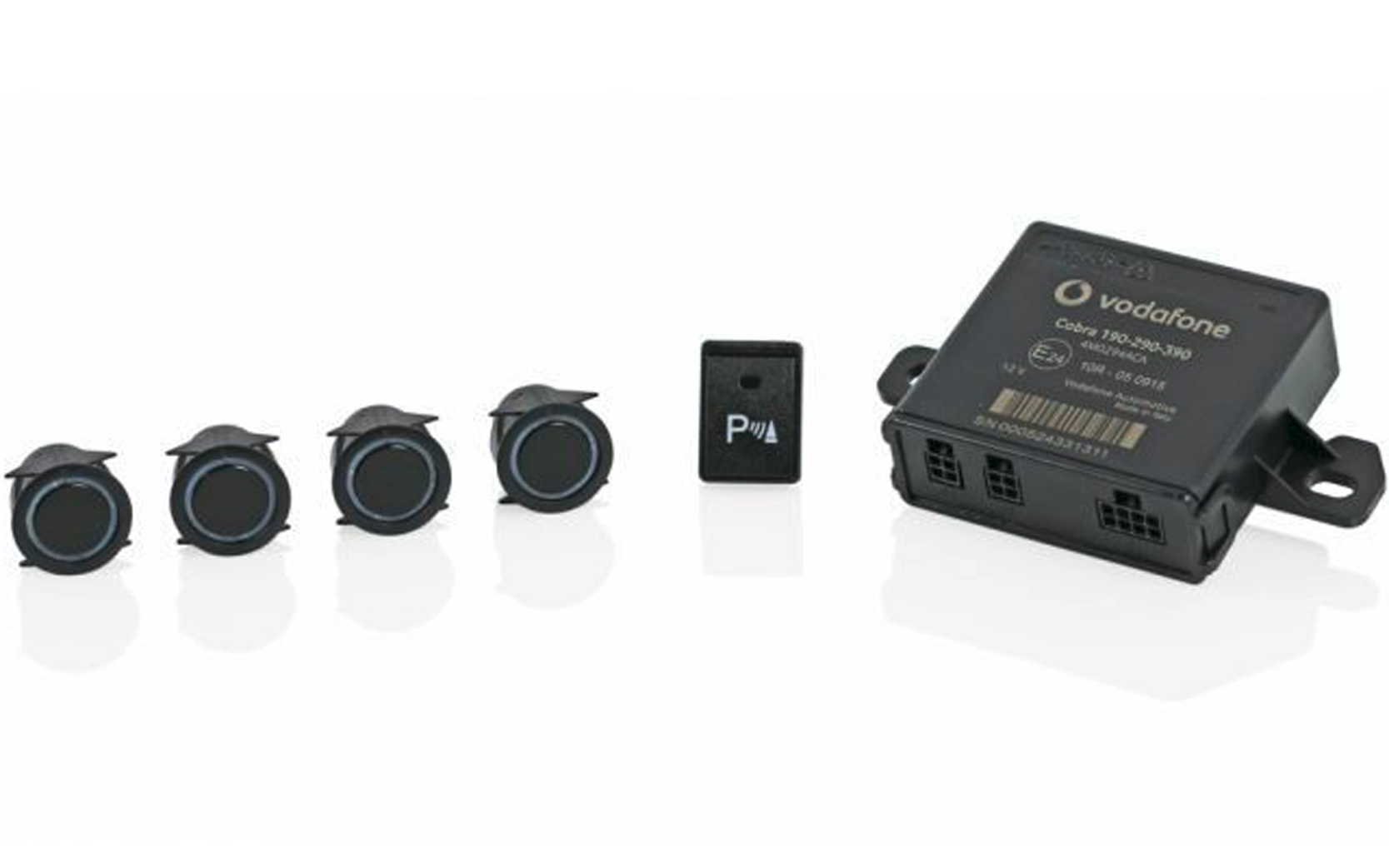 Vodafone Cobra ParkMaster F294C  Einparkhilfe für Front mit Clip Sensoren