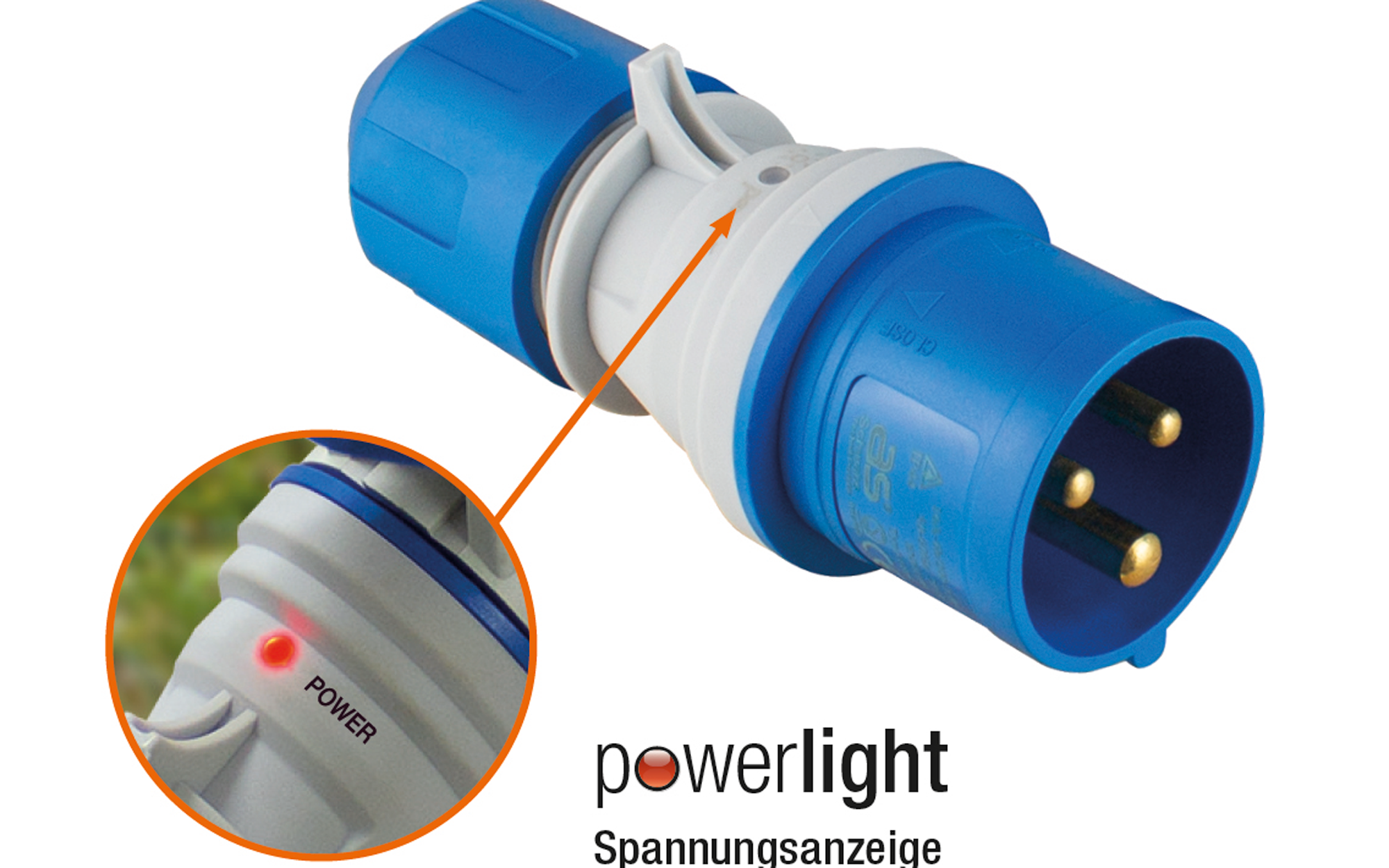 AS-Schwabe Powerlight CEE Stecker mit