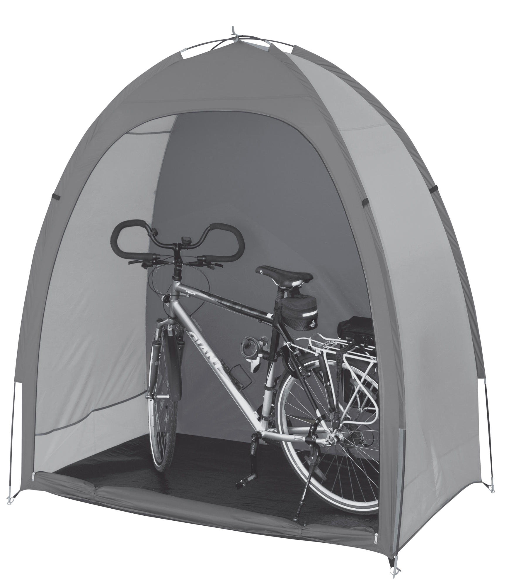Bo-Camp grey Fahrradzelt / Universalzelt - Universal-/ Dusch- & Gerätezelte