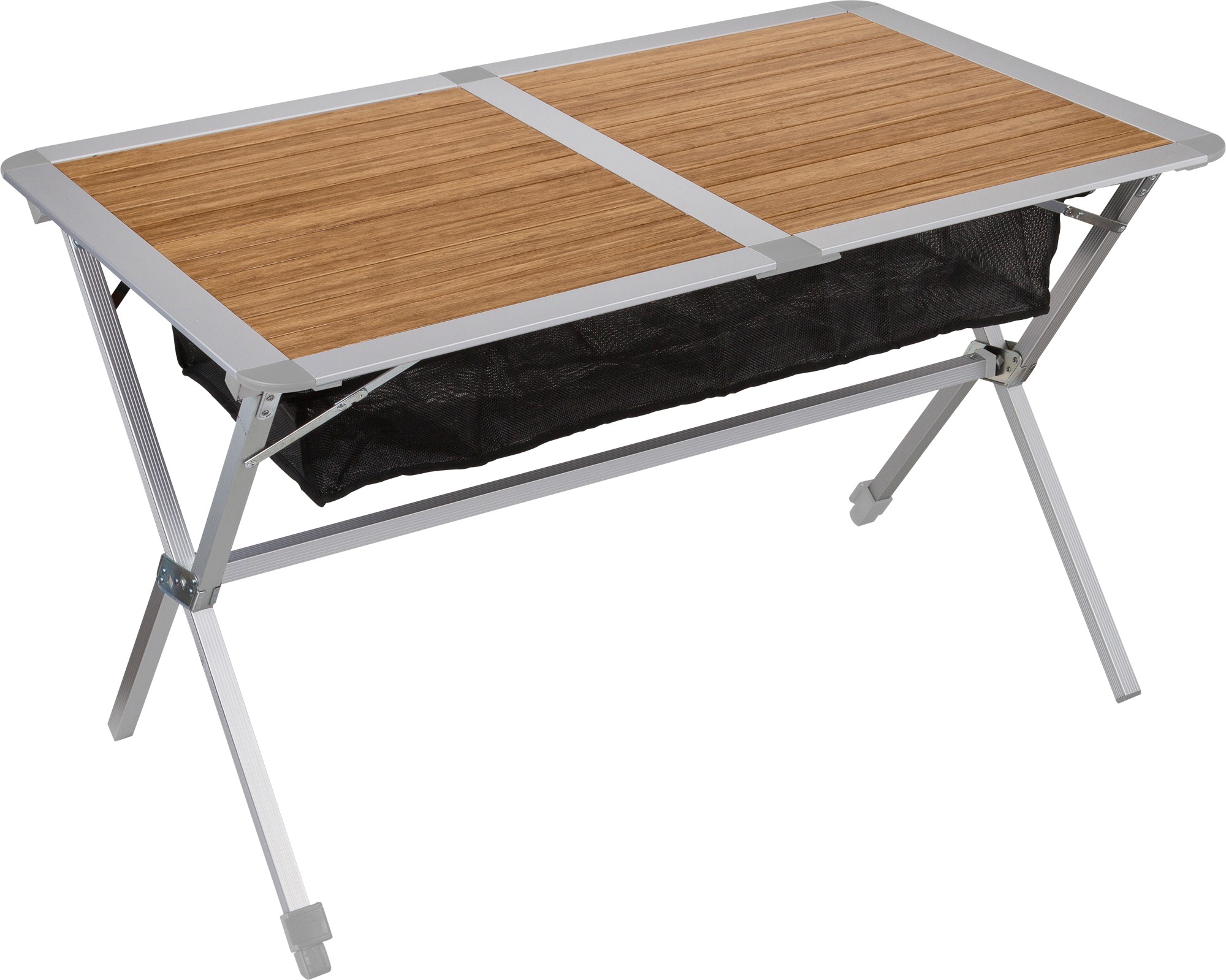 Berger Nera Bambus-Alu Rolltisch 115 x 75