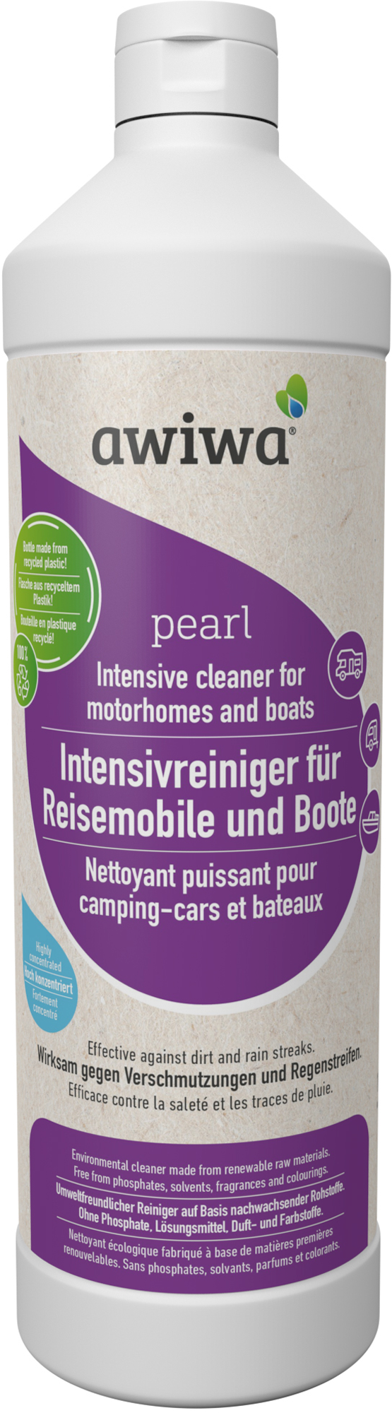 Awiwa pearl Intensivreiniger für Reisemobile und Boote 1