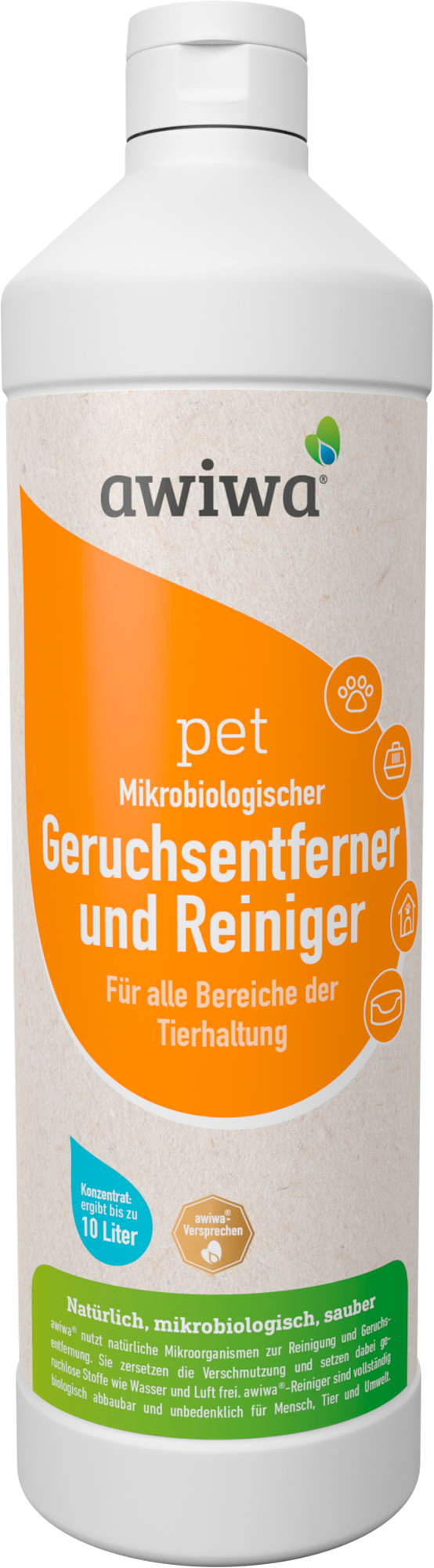 Awiwa pet Reiniger und Geruchsentferner für Tiere 1