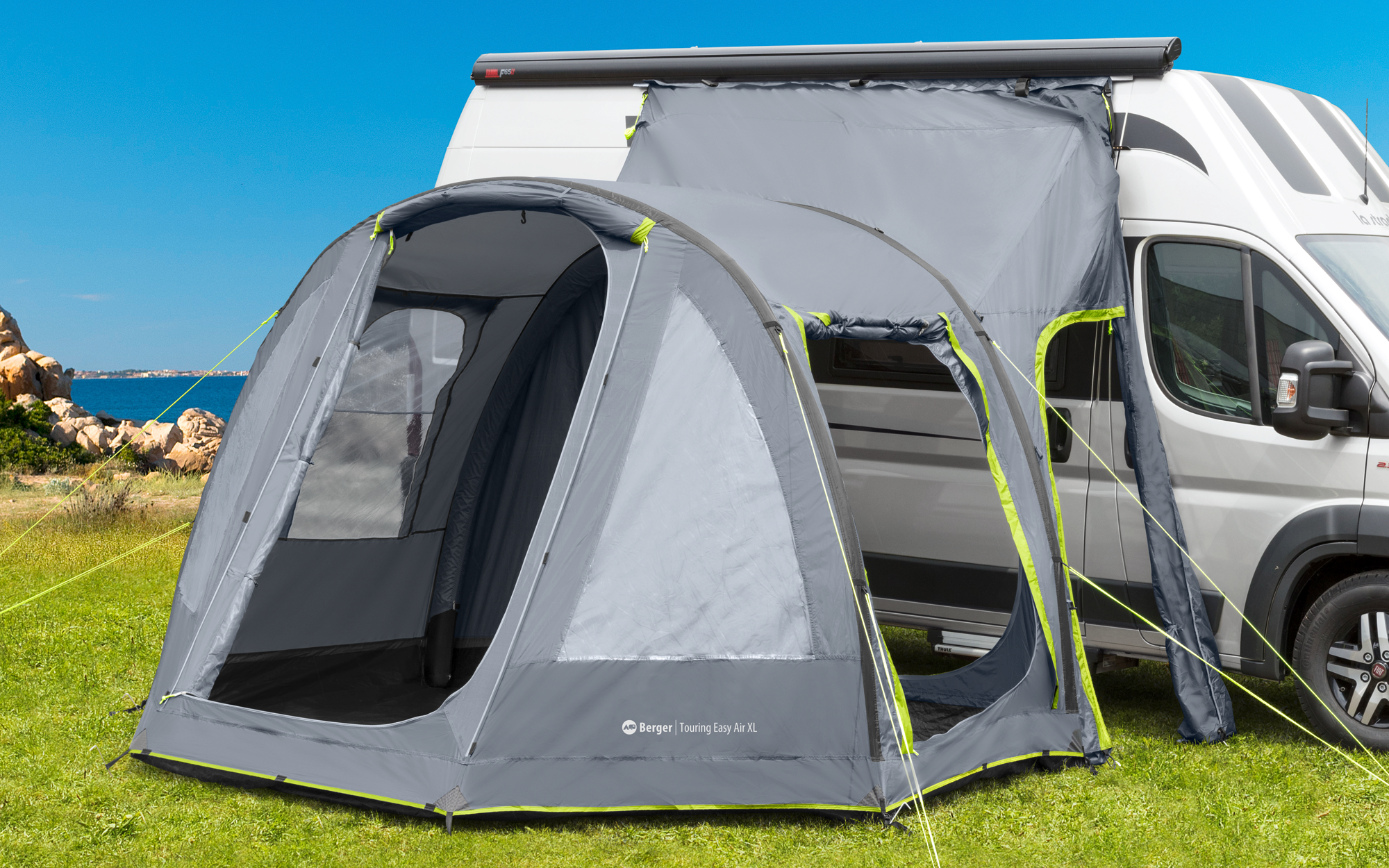 Berger Touring Easy Air XL aufblasbares Vorzelt Kastenwagen & Reisemobil