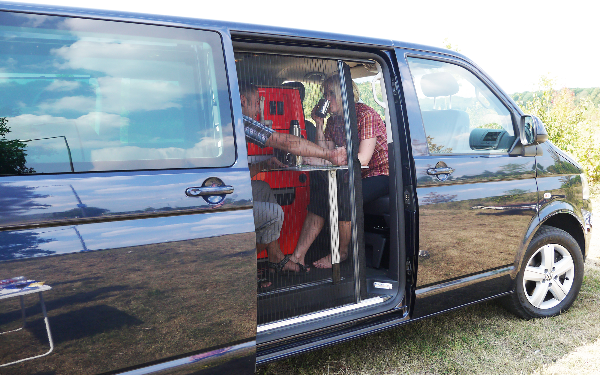 REMIS REMIcare Van Fliegenschutztür für Ford Tourneo Custom  / VW  Transporter ab 2024  links - Türvorhänge & Fliegengitter