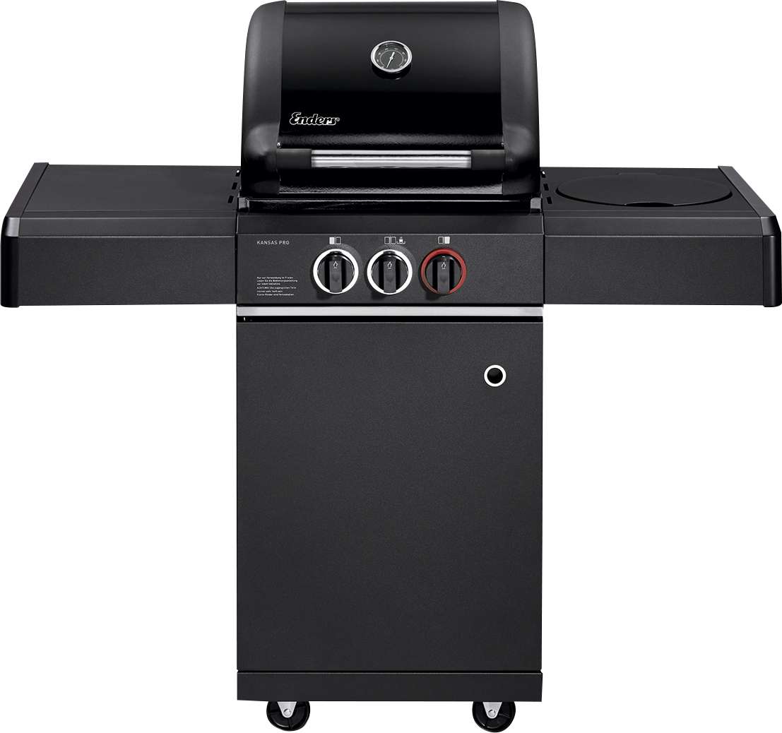 Enders Gasgrill Kansas Black Pro 2k Turbo Fritz Berger Campingbedarf