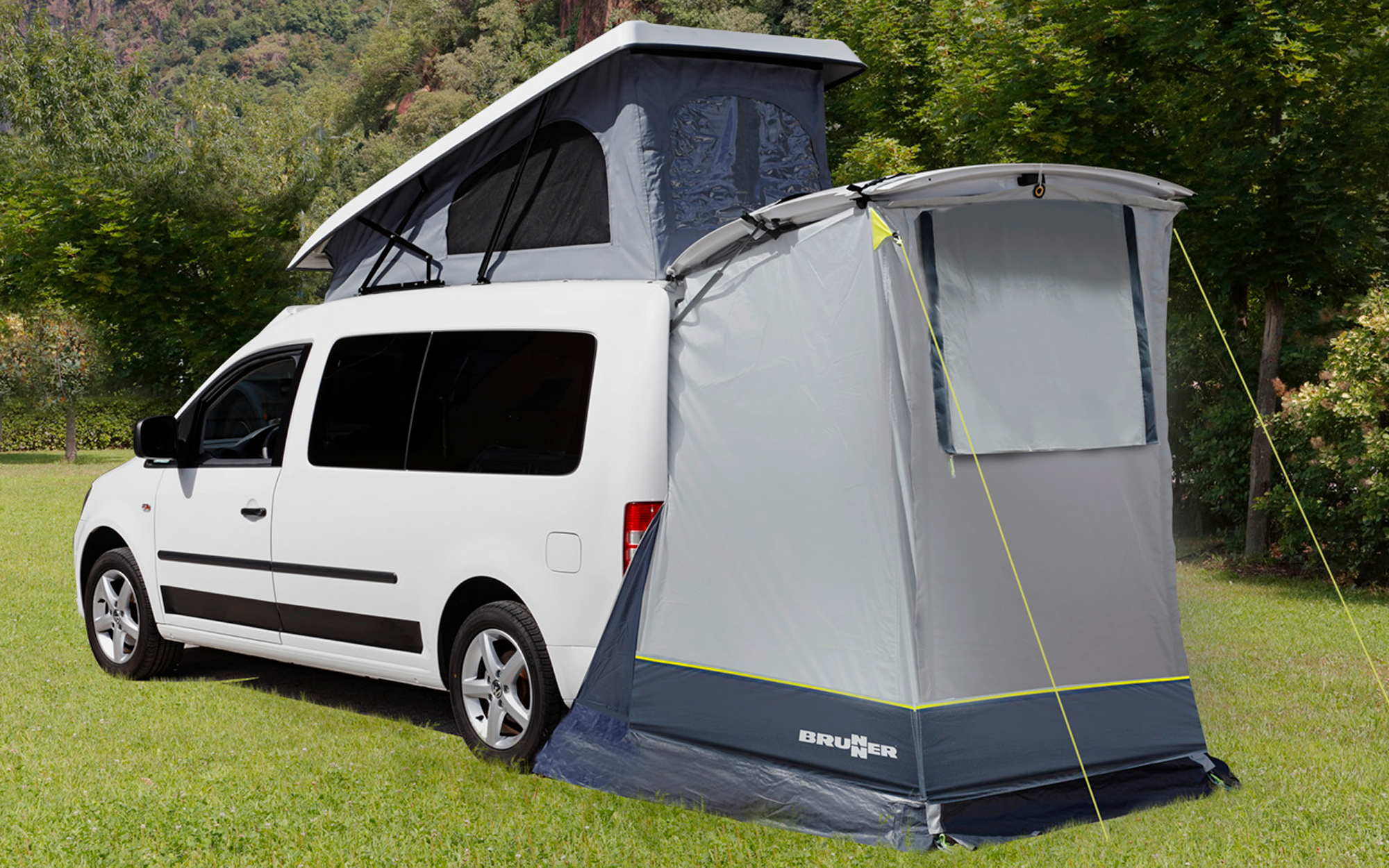 Brunner Pilote Heckzelt für VW Caddy bis Bj.