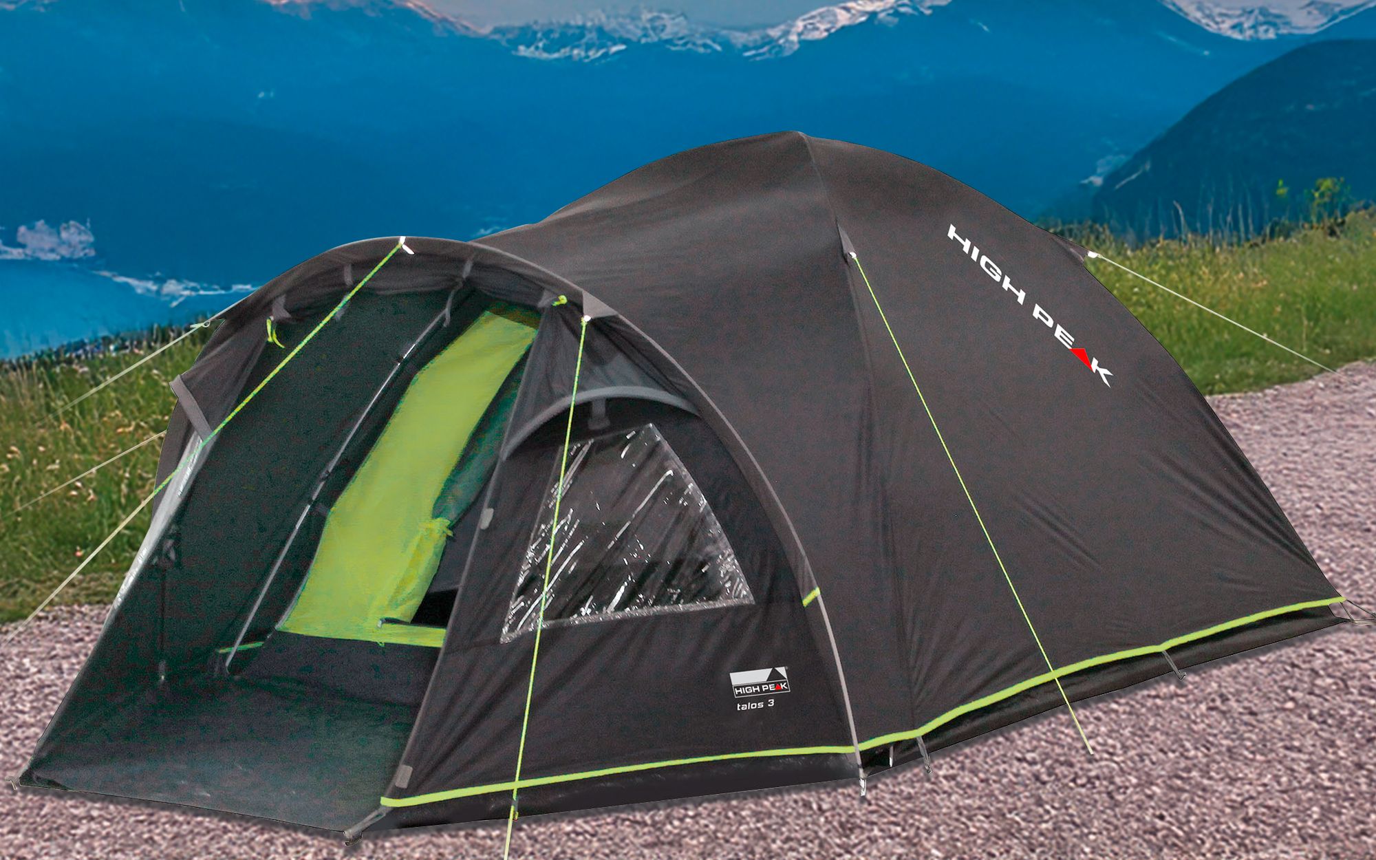 High Peak Talos 3 Kuppelzelt 3