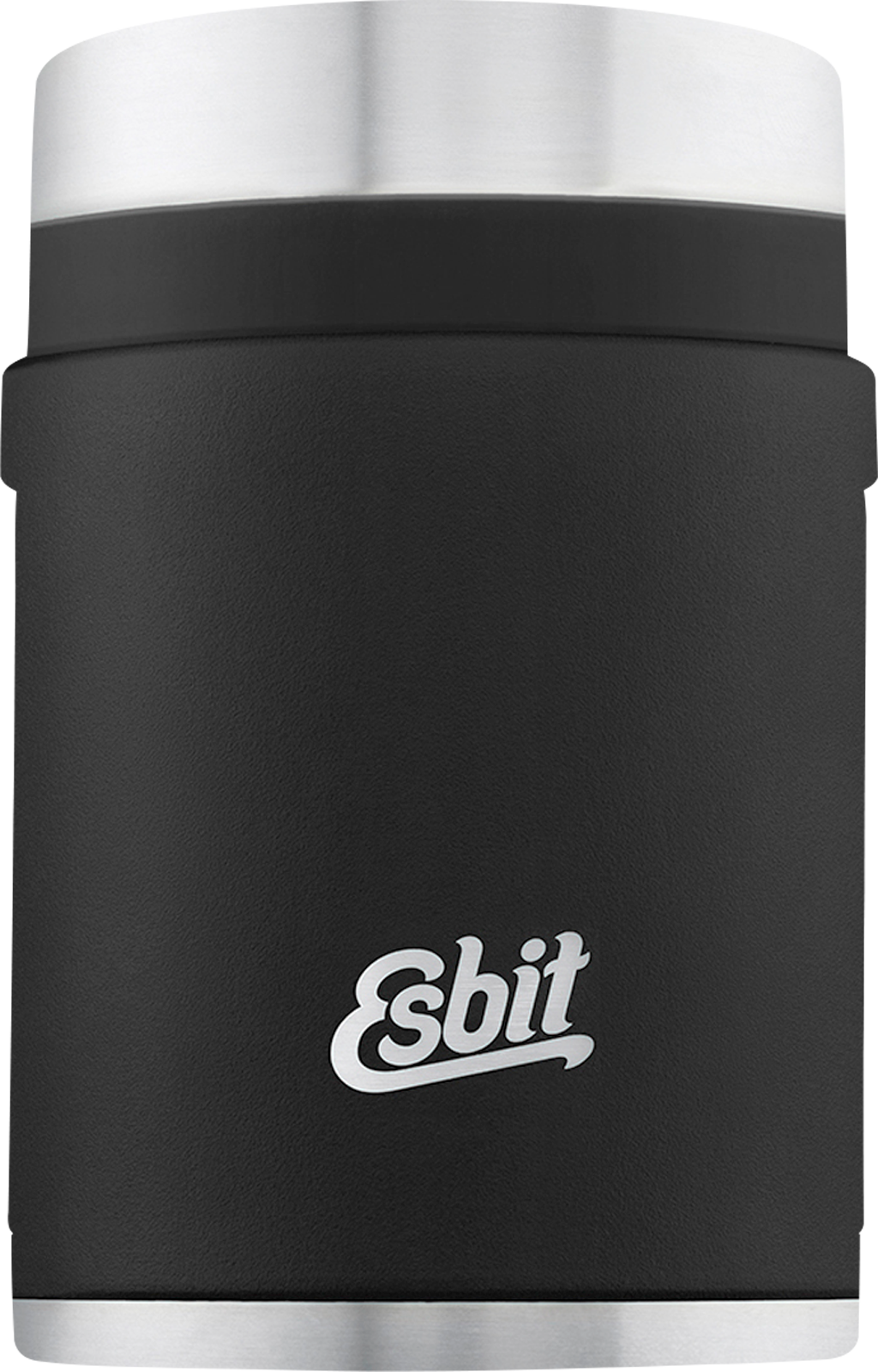 Esbit Sculptor Food-Thermobehälter inkl. Schüssel aus Edelstahl schwarz 750 ml  - Isolierflaschen & Isobehälter