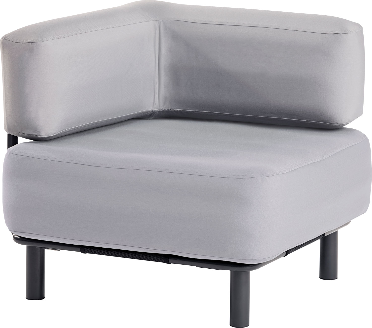 One Bar Element 1 aufblasbarer Eck-Sessel / Sitzelement Light Grey