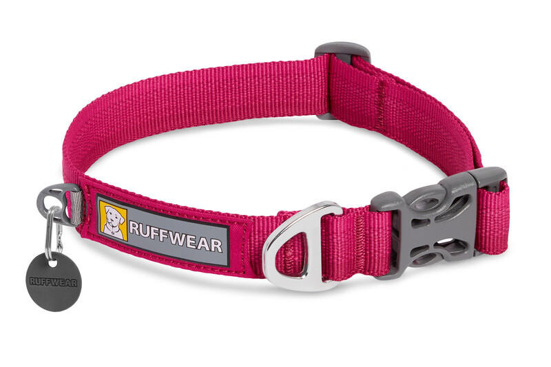 Ruffwear Front Range Halsband 51 - 66 cm hibiscus pink - Hundegeschirr und Leinen