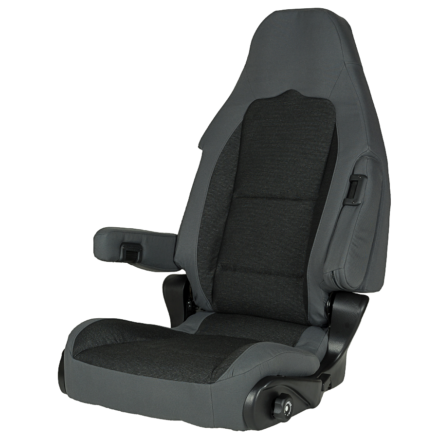 Sportscraft Sitz S10.1 Tavoc 2 grau/schwarz Fahrerseite - Sitze