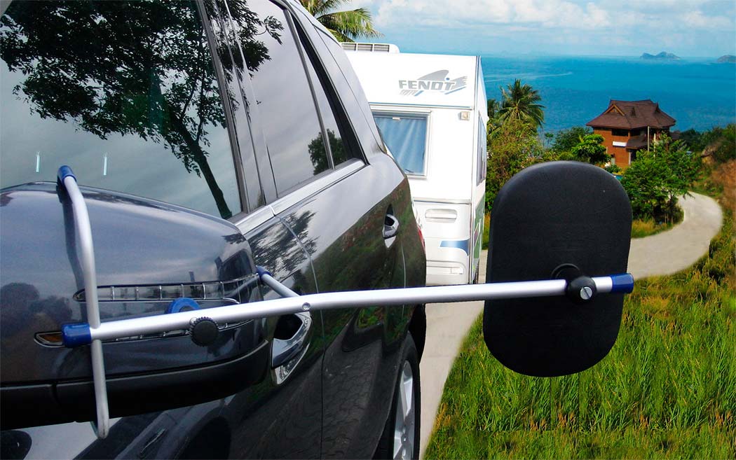 Oppi Caravanspiegel Spiegelhalter für Ford Kuga (ab 05/2020) - Fahrzeugspezifische Caravanspiegel