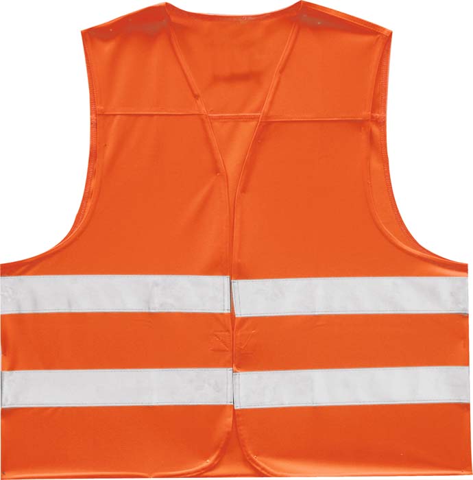 Petex Sicherheitsweste Erwachsene orange - Erste Hilfe &  Pannen-Zubehör