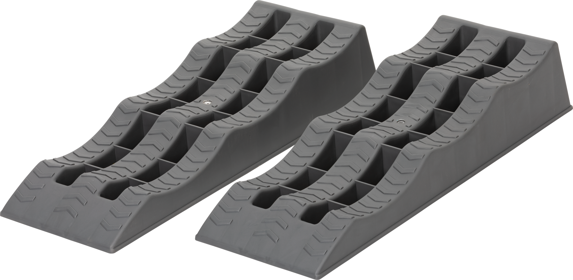 Berger Multi Level Ramp Auffahrkeile 2er-Set - Stufen- & Ausgleichskeile