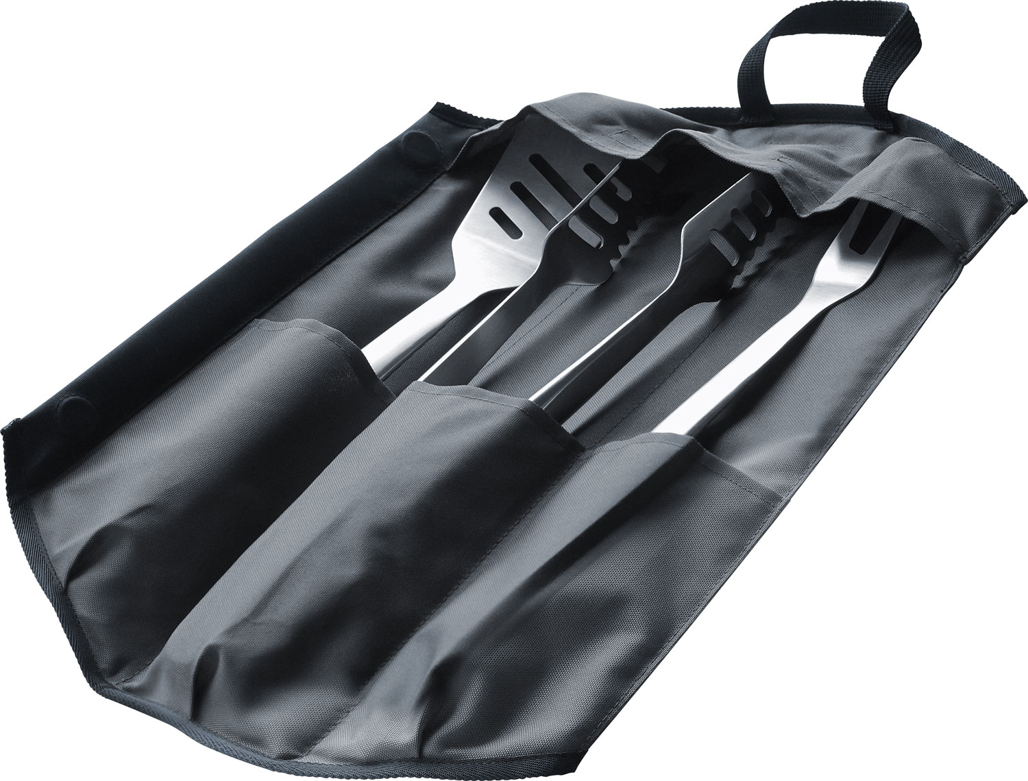 Enders Premium Grillbesteck Edelstahl 3er-Set inkl. Tasche