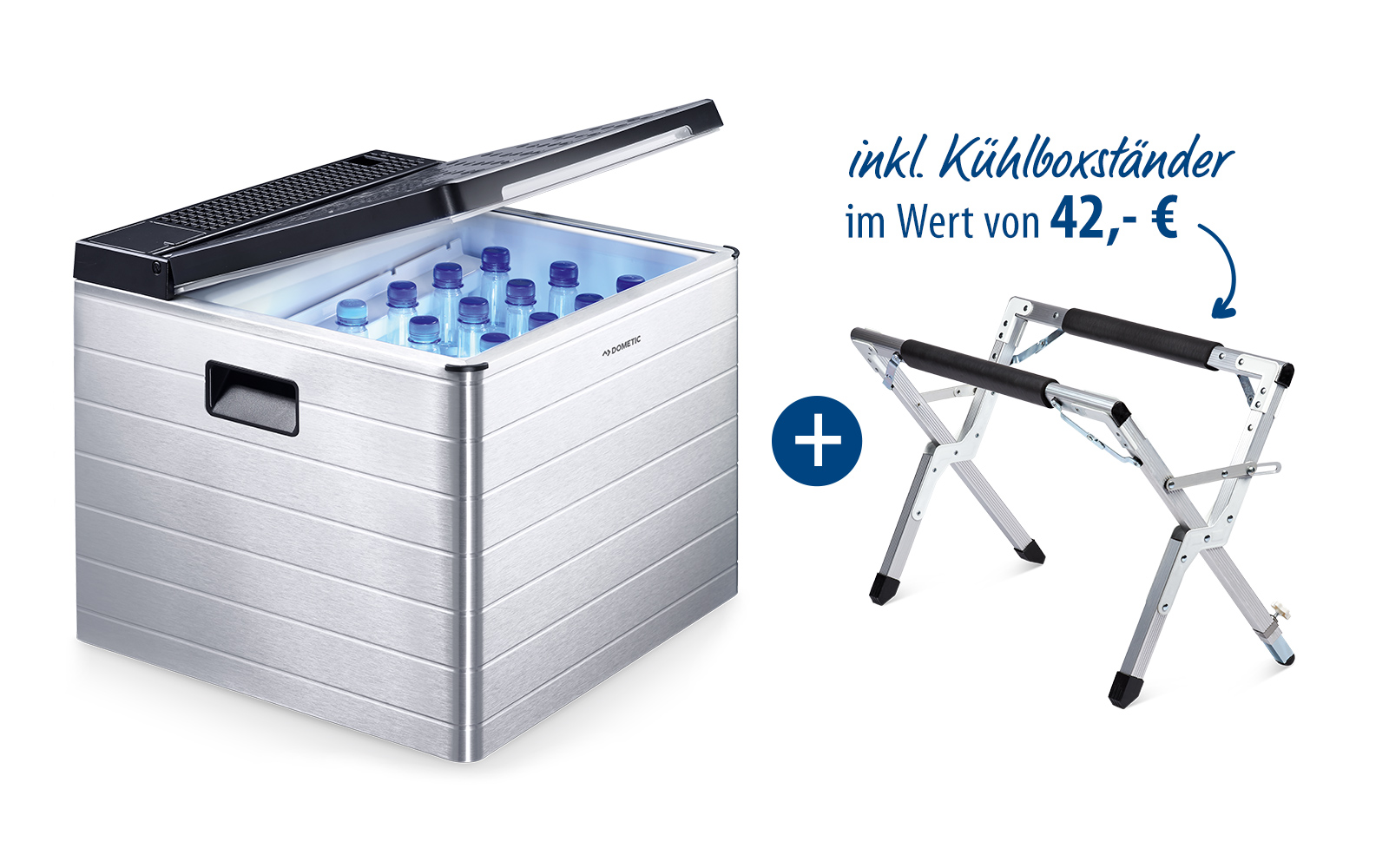 Dometic Kühlbox-Set ACX40 Absorberkühlbox 38 Liter + Kühlboxständer