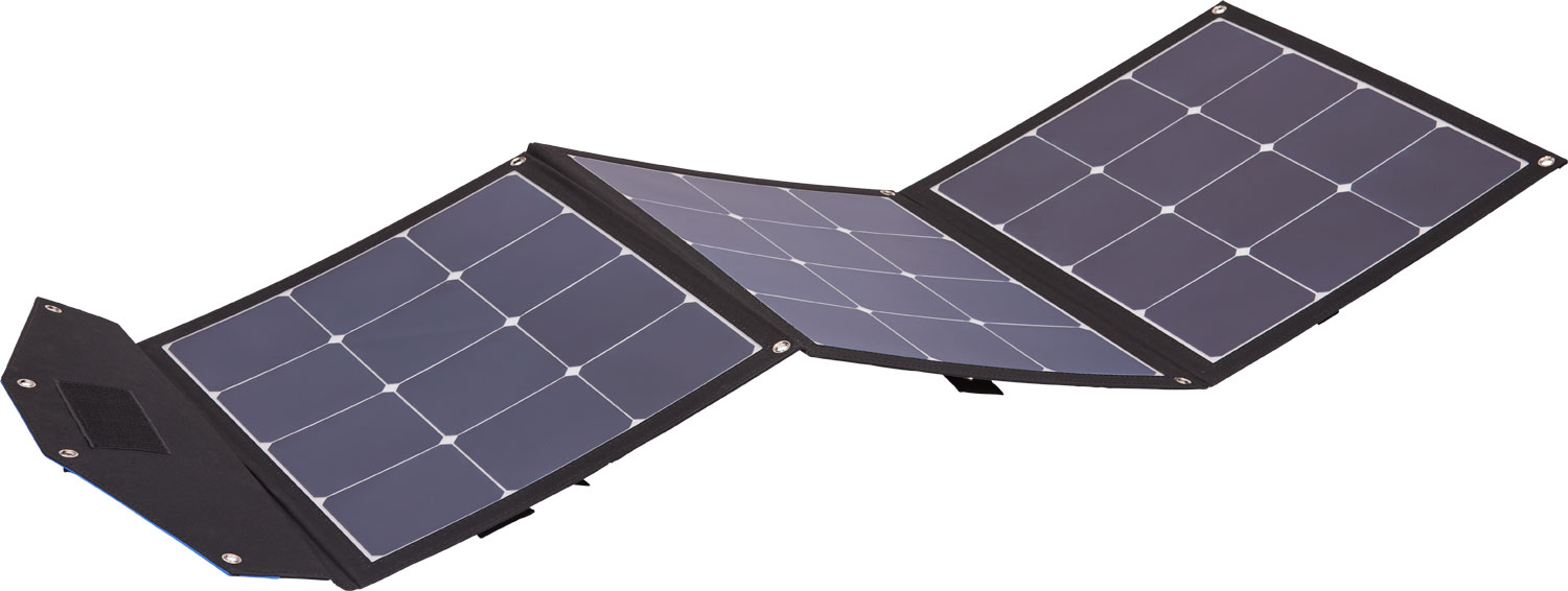 Berger Smart Travel Faltbares Solarmodul 120 W inkl. Solar-Laderegler