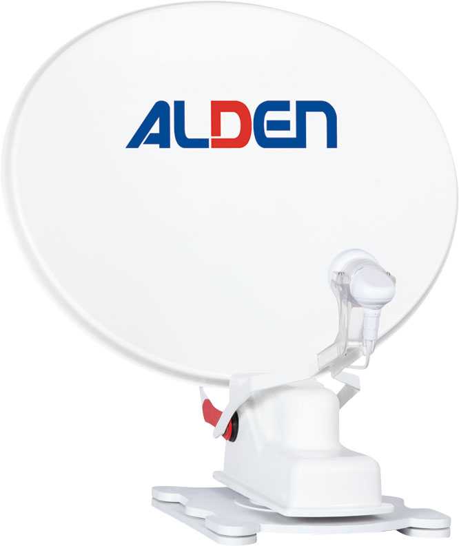 Alden Onelight 65 HD Single-LNB Satanlage inkl. S.S.C. HD-Steuermodul und Smartwide LED TV 22 "