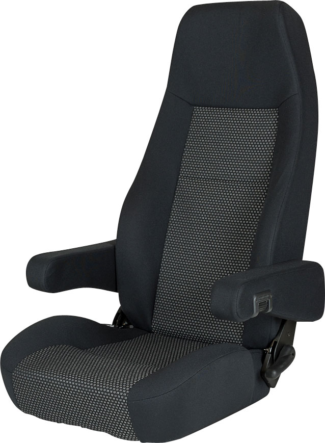 Sportscraft Sitz S9.1 Fahrer- und Beifahrersitz ohne Lordosenstütze Ara schwarz/grau