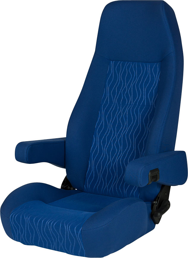 Sportscraft Sitz S9.1 Fahrer- und Beifahrersitzohne Lordosenstütze Atlantik blau