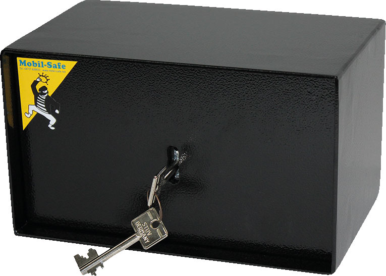 Mobil Standard Safe mit Doppelbart-Sicherheitsschloss 22 x 13 x 13 cm