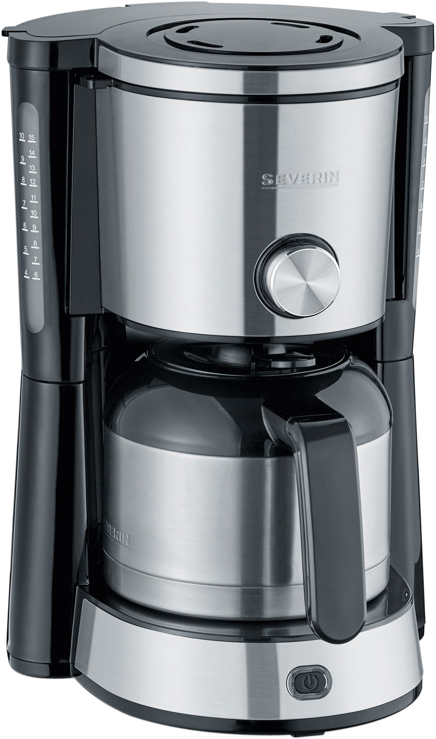 Severin Filterkaffeemaschine mit Edelstahl Thermokanne 1 Liter | 04008146028854