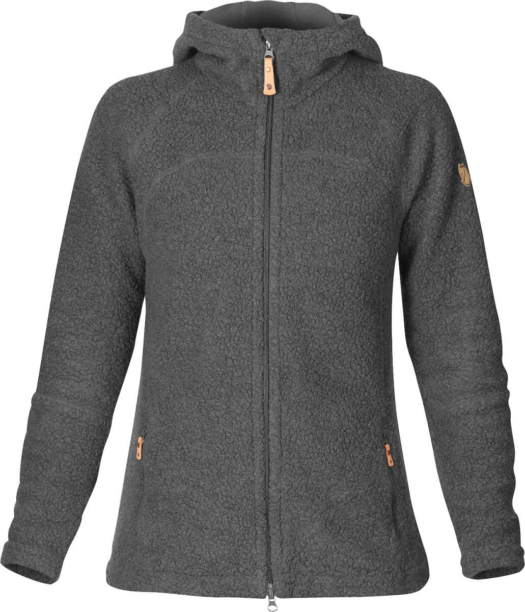 Fjällräven Kaitum Damen Fleecejacke dark grey | 07392158944880