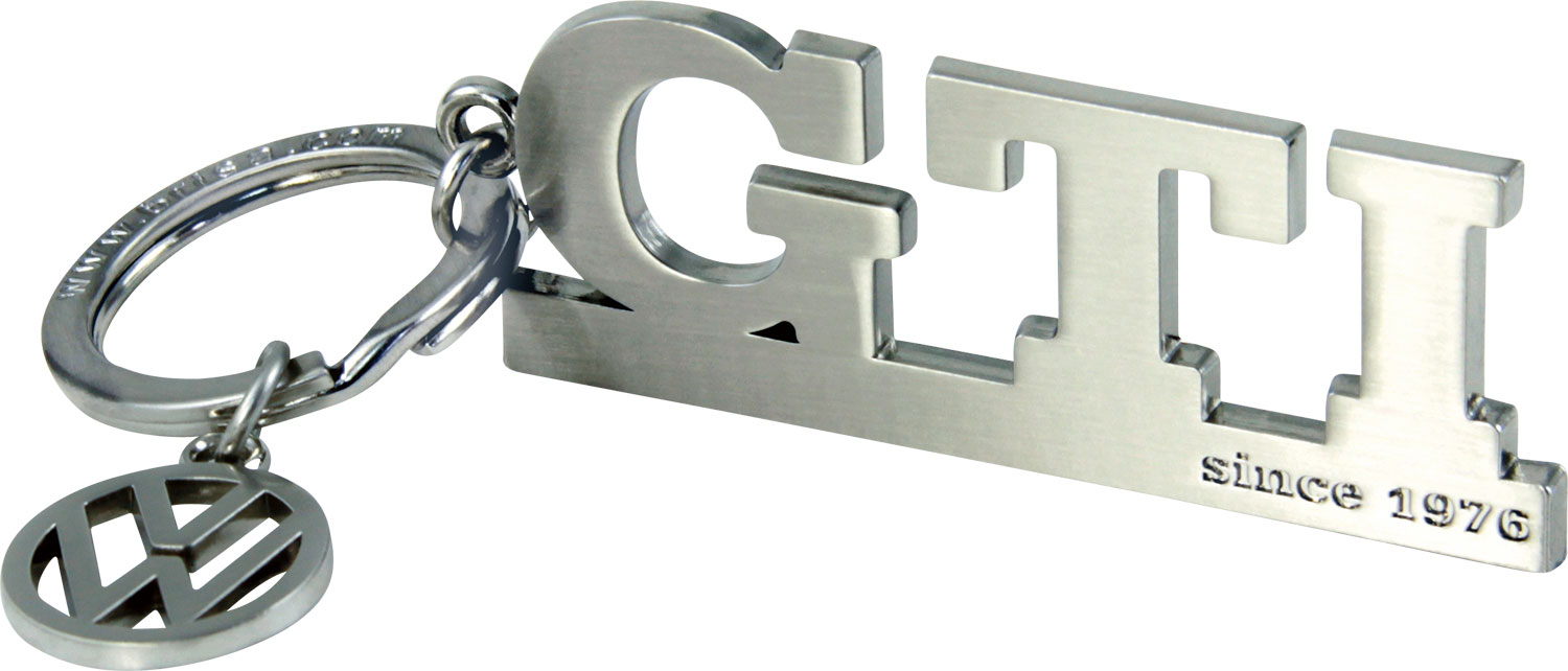 VW Collection GTI Schlüsselanhänger Silber