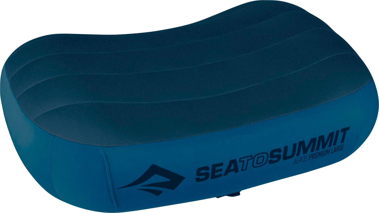 Sea to Summit Aeros Premium Pillow Reisekissen Large, blau 42x30x13cm