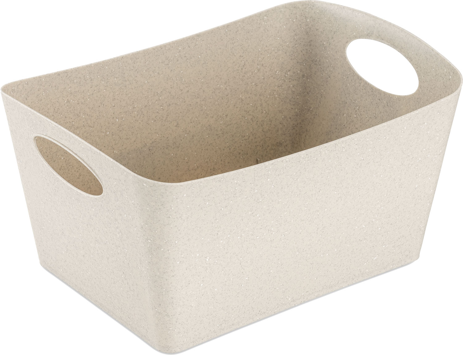Koziol BOXXX M Aufbewahrungsbox recycled desert sand 3,5 Liter beige