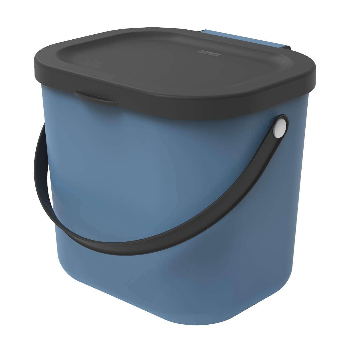 Rotho Albula Recycling Müllsystem 6 Liter horizon blue