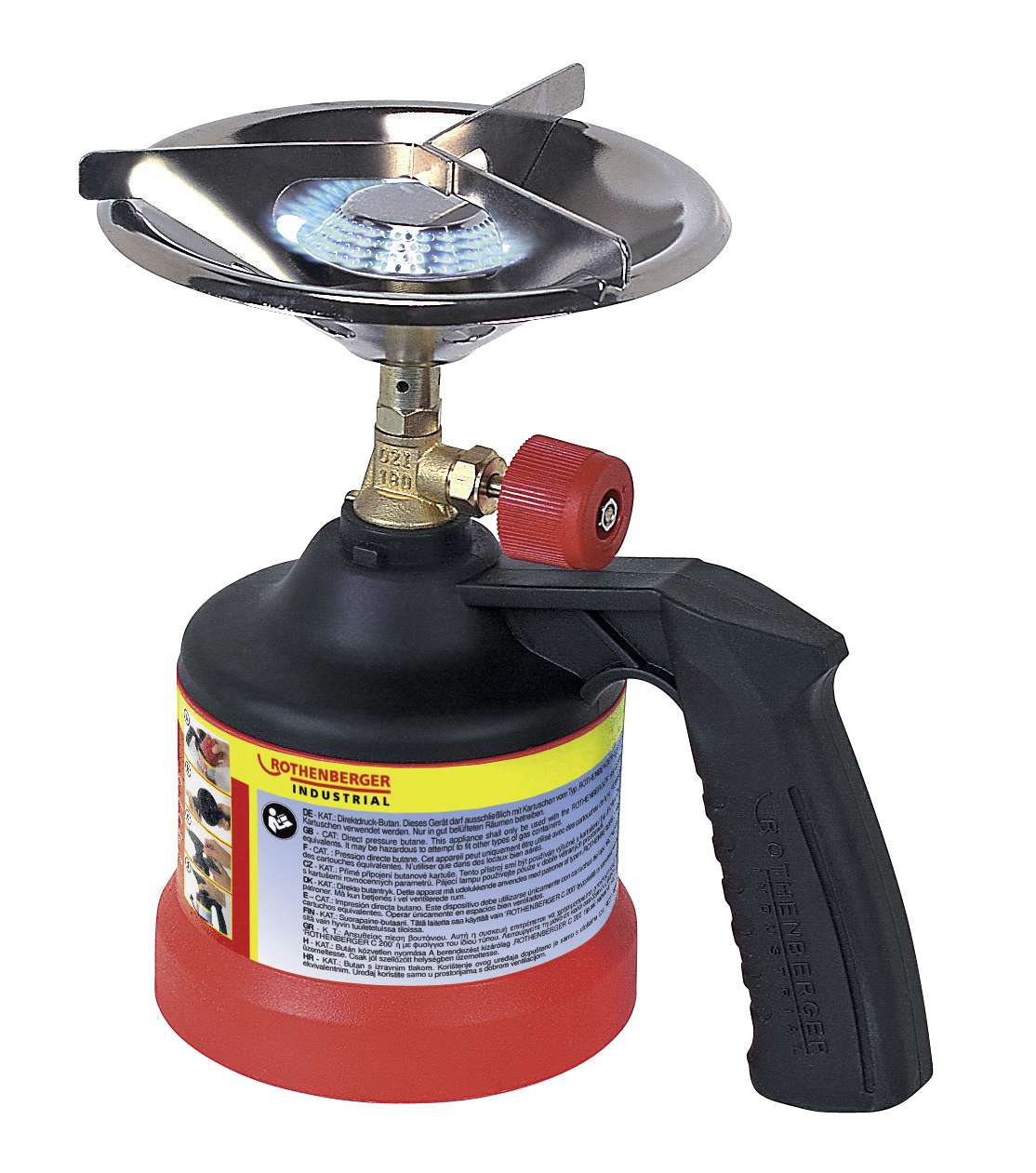 Rothenberger Industrial Scout Campingkocher inkl. Piezo Zündung | 04004625359044